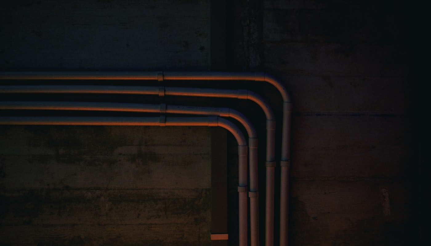 Industrial plumbing pipes and fittings